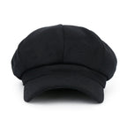 Wool Blend Newsboy Cabbie Cap Baker Boy Ivy Duck Bill Flat Hunting Hat