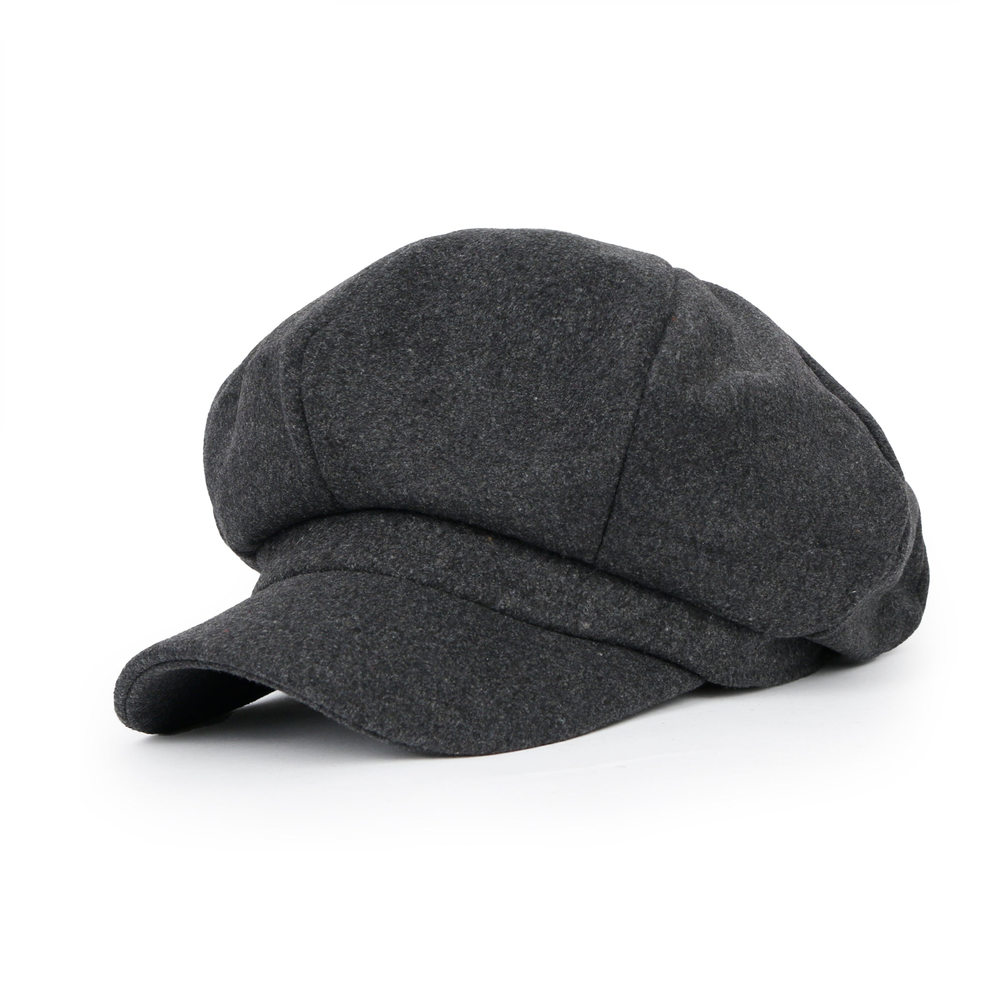 Wool Blend Newsboy Cabbie Cap Baker Boy Ivy Duck Bill Flat Hunting Hat