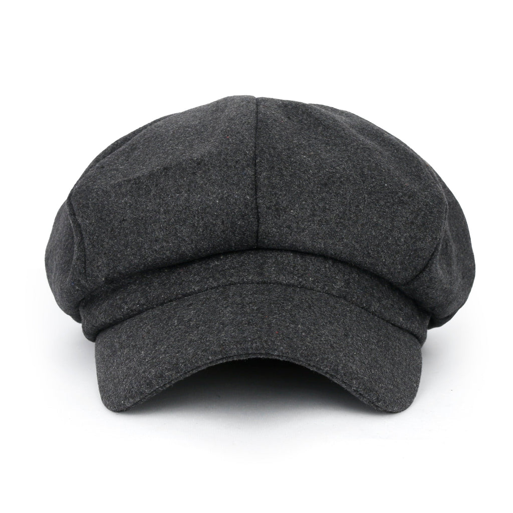 Wool Blend Newsboy Cabbie Cap Baker Boy Ivy Duck Bill Flat Hunting Hat