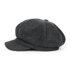 Wool Blend Newsboy Cabbie Cap Baker Boy Ivy Duck Bill Flat Hunting Hat