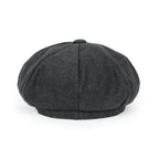 Wool Blend Newsboy Cabbie Cap Baker Boy Ivy Duck Bill Flat Hunting Hat