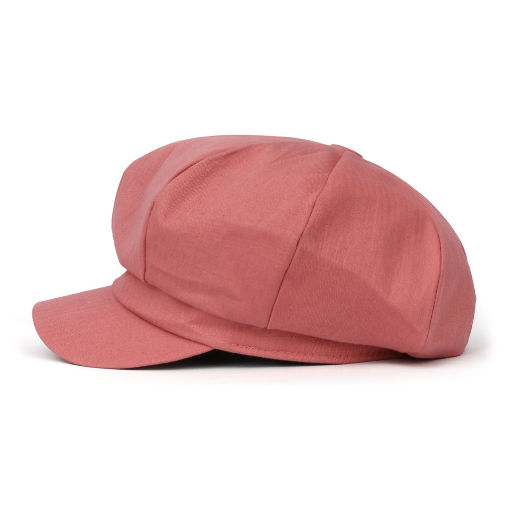 Cotton Newsboy Cabbie Cap Baker Boy Ivy Duck Bill Flat Hunting Hat