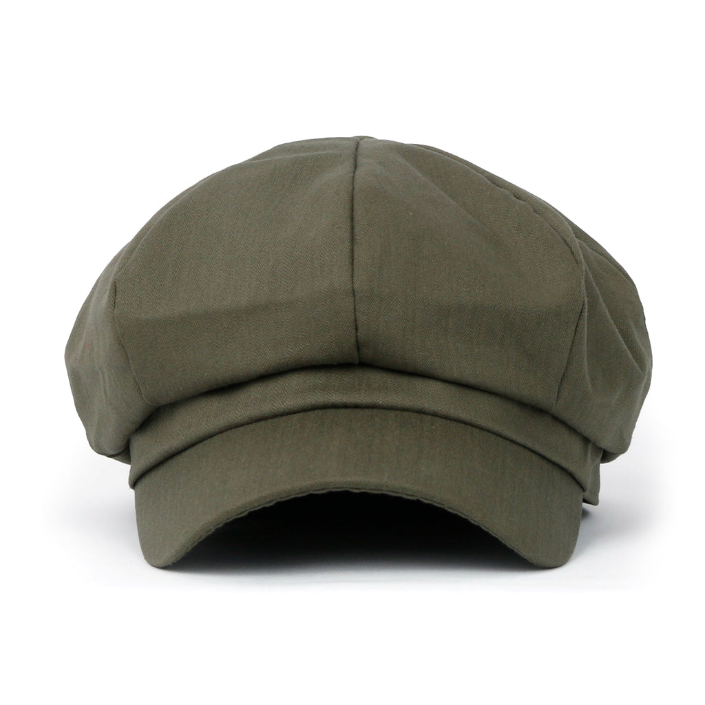 Cotton Newsboy Cabbie Cap Baker Boy Ivy Duck Bill Flat Hunting Hat