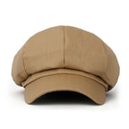 Cotton Newsboy Cabbie Cap Baker Boy Ivy Duck Bill Flat Hunting Hat