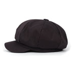 Cotton Newsboy Cabbie Cap Baker Boy Ivy Duck Bill Flat Hunting Hat