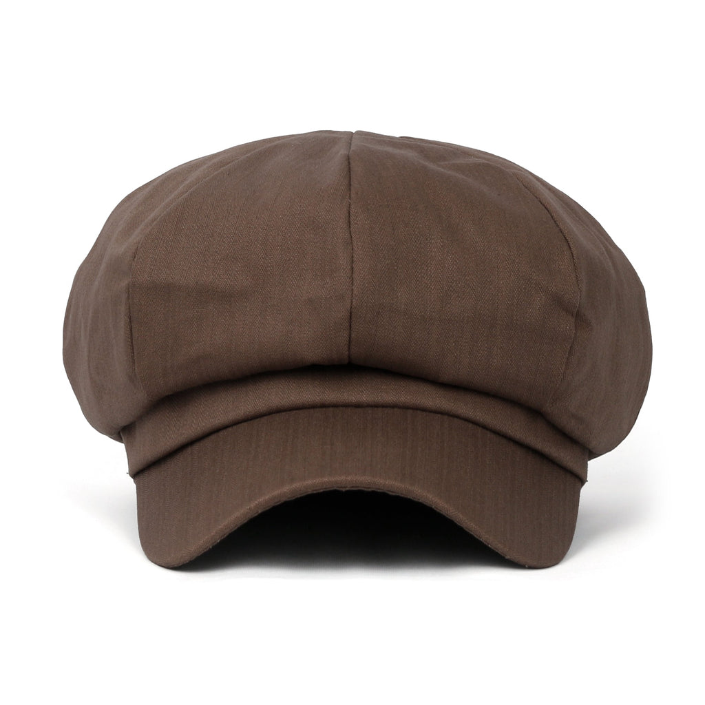 Cotton Newsboy Cabbie Cap Baker Boy Ivy Duck Bill Flat Hunting Hat