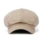 Cotton Newsboy Cabbie Cap Baker Boy Ivy Duck Bill Flat Hunting Hat