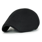 Soft Jersey Cotton Newsboy Flat Cap Ivy Stretch-fit Driver Hunting Hat