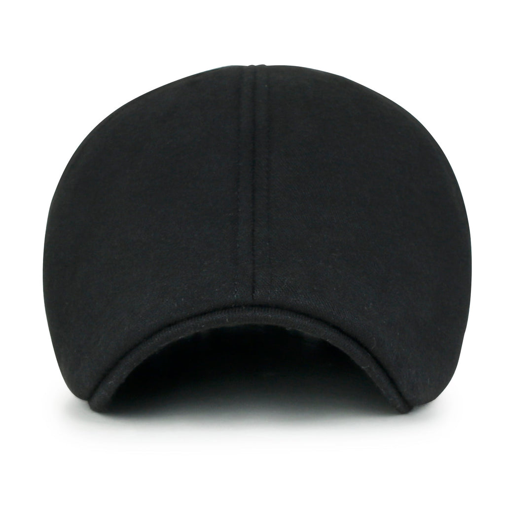 Soft Jersey Cotton Newsboy Flat Cap Ivy Stretch-fit Driver Hunting Hat