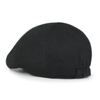 Soft Jersey Cotton Newsboy Flat Cap Ivy Stretch-fit Driver Hunting Hat