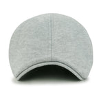 Soft Jersey Cotton Newsboy Flat Cap Ivy Stretch-fit Driver Hunting Hat