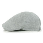 Soft Jersey Cotton Newsboy Flat Cap Ivy Stretch-fit Driver Hunting Hat
