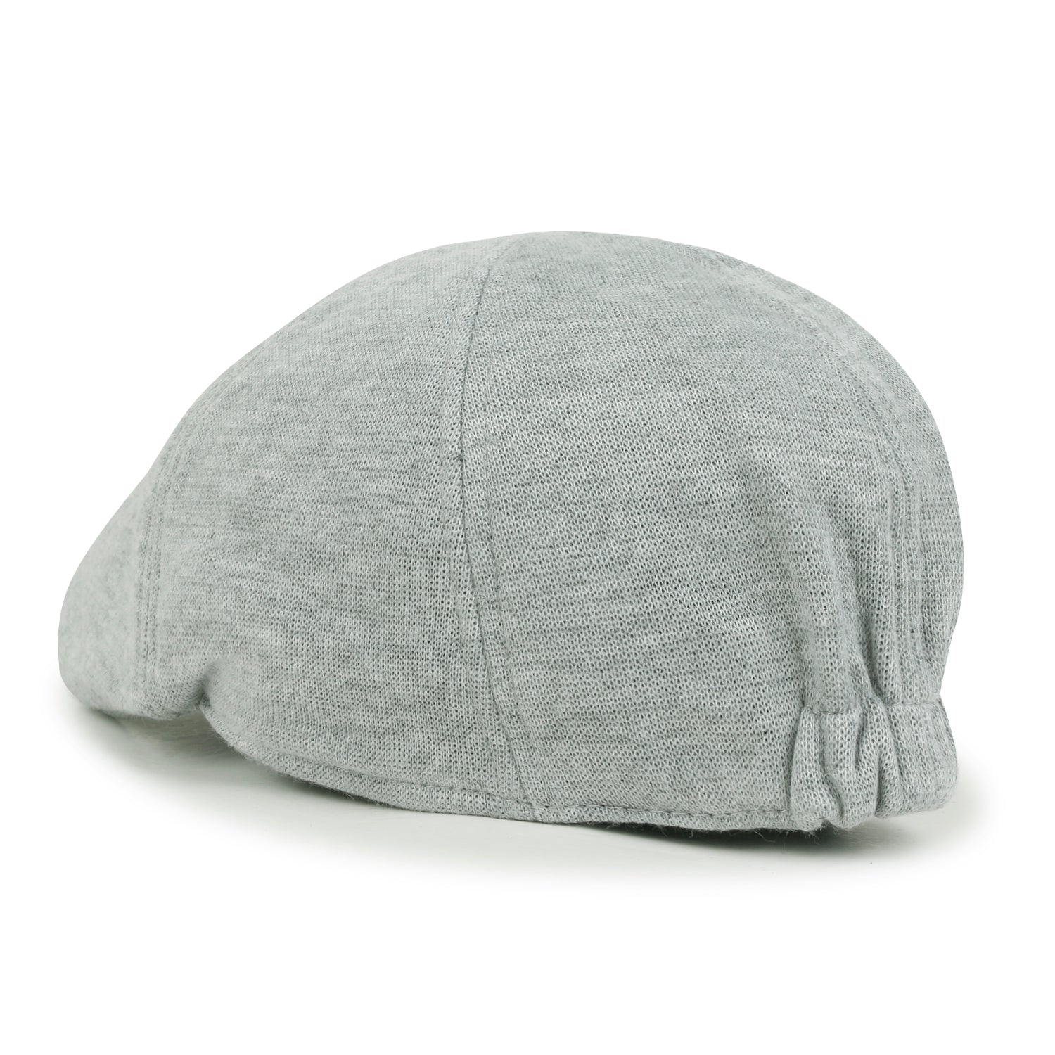 Soft Jersey Cotton Newsboy Flat Cap Ivy Stretch-fit Driver Hunting Hat