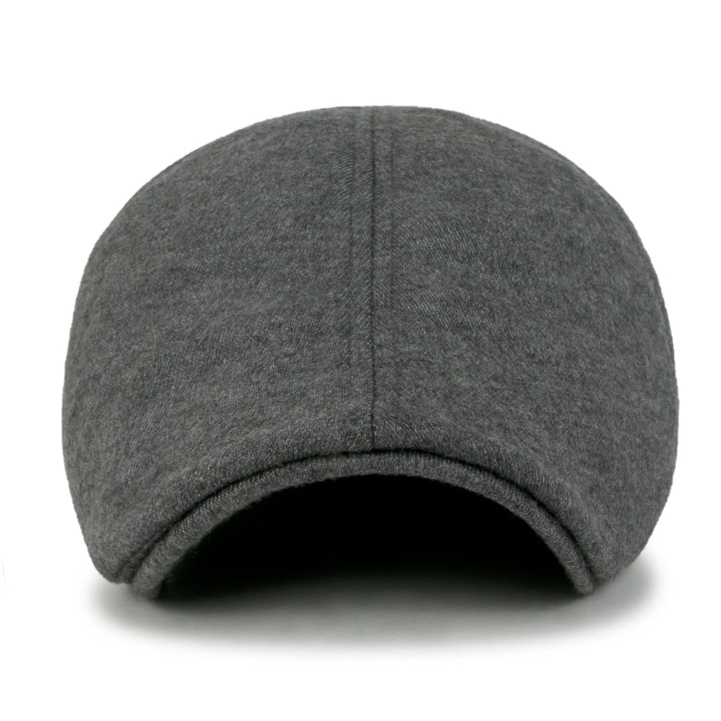 Soft Jersey Cotton Newsboy Flat Cap Ivy Stretch-fit Driver Hunting Hat