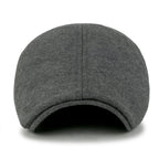 Soft Jersey Cotton Newsboy Flat Cap Ivy Stretch-fit Driver Hunting Hat