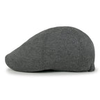 Soft Jersey Cotton Newsboy Flat Cap Ivy Stretch-fit Driver Hunting Hat