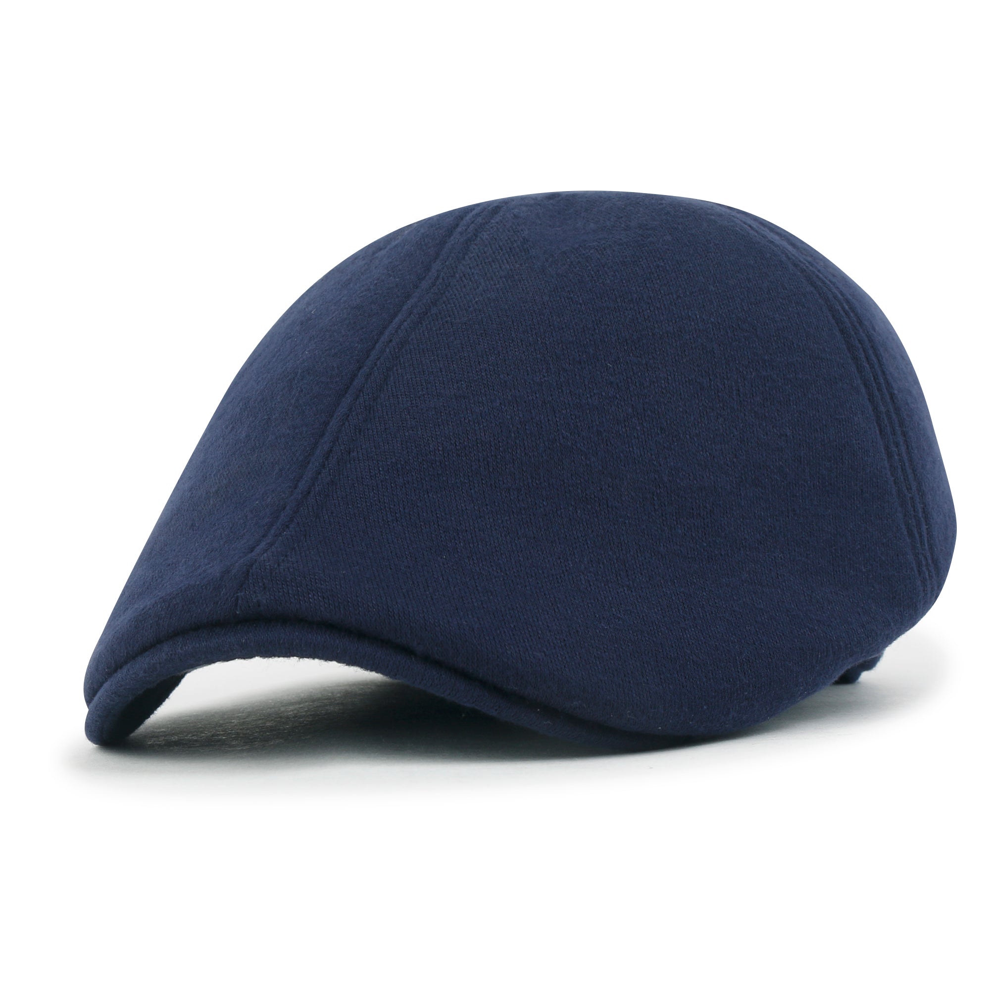 Soft Jersey Cotton Newsboy Flat Cap Ivy Stretch-fit Driver Hunting Hat