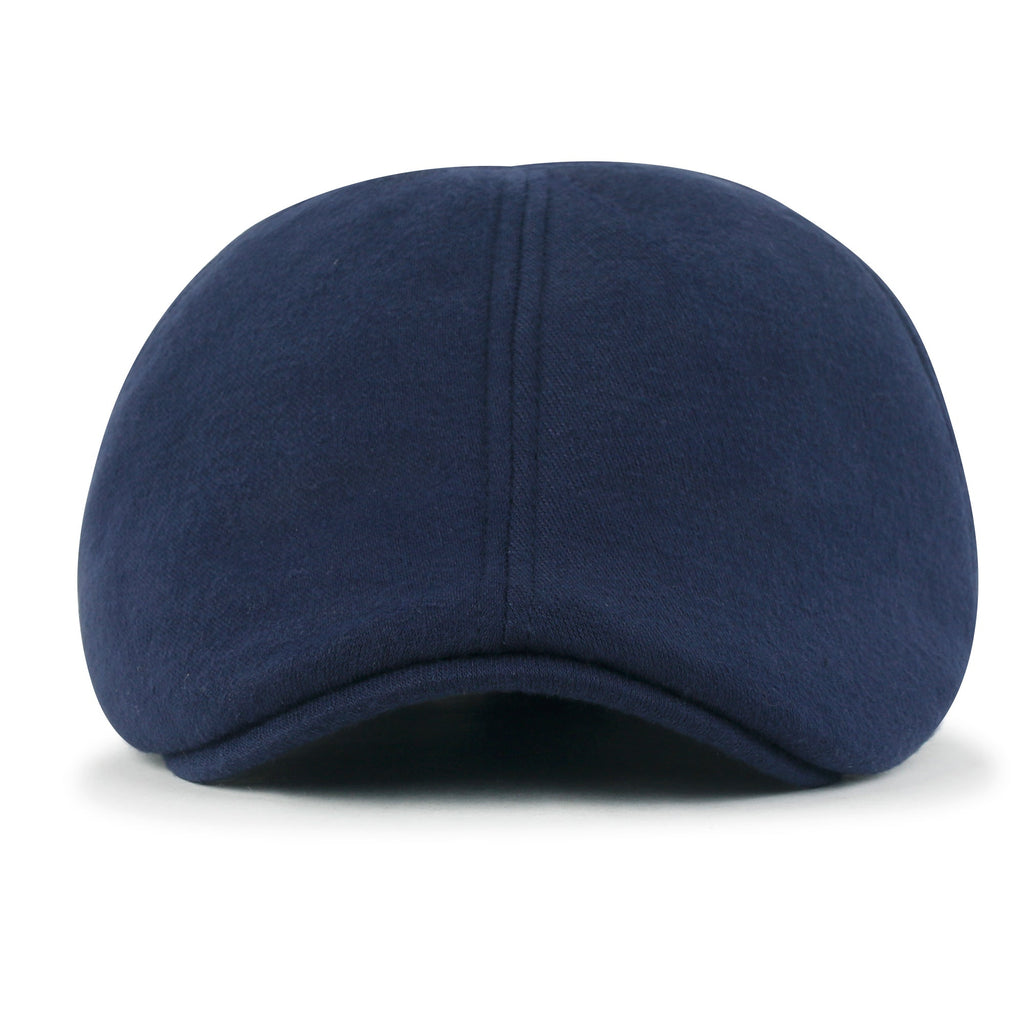 Soft Jersey Cotton Newsboy Flat Cap Ivy Stretch-fit Driver Hunting Hat