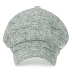 6-Pannel District Check Newsboy Cabbie Cap Wool Duck Bill Hunting Hat
