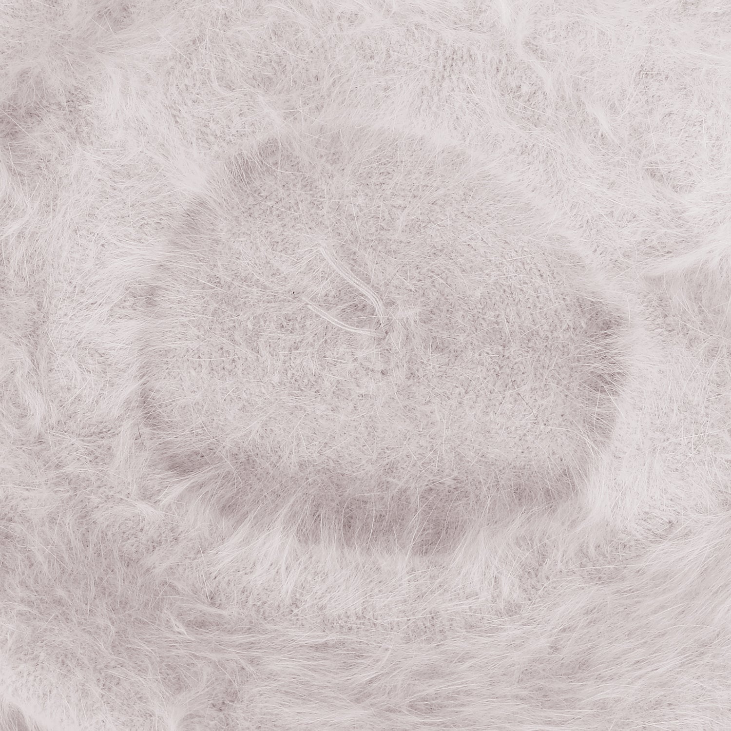 Solid Color Angora French Beret Furry Artist Flat Winter Hat