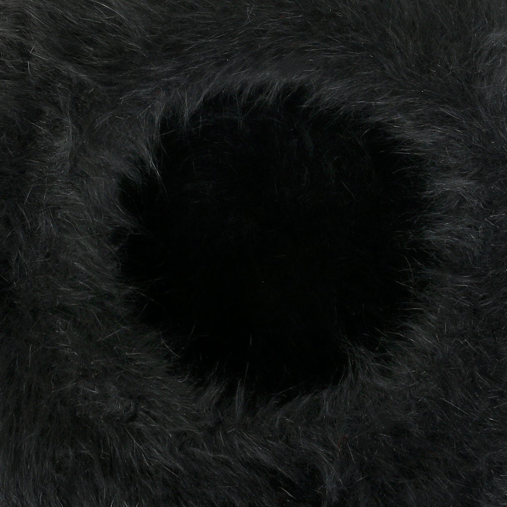 Solid Color Angora French Beret Furry Artist Flat Winter Hat