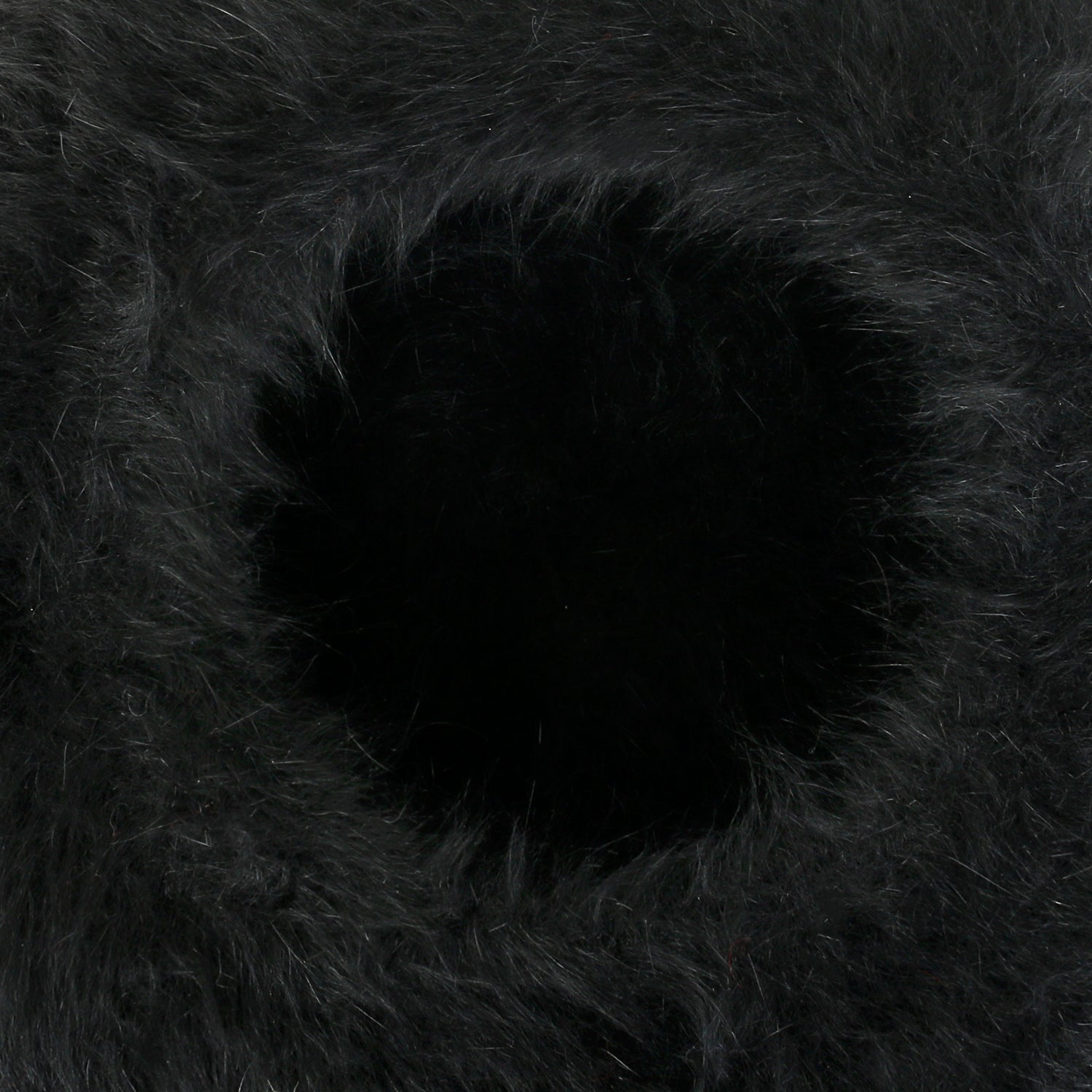 Solid Color Angora French Beret Furry Artist Flat Winter Hat
