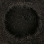 Solid Color Angora French Beret Furry Artist Flat Winter Hat