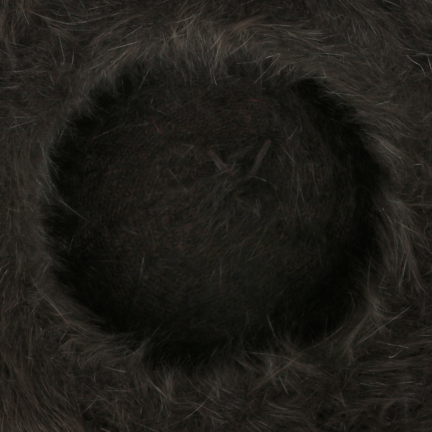 Solid Color Angora French Beret Furry Artist Flat Winter Hat