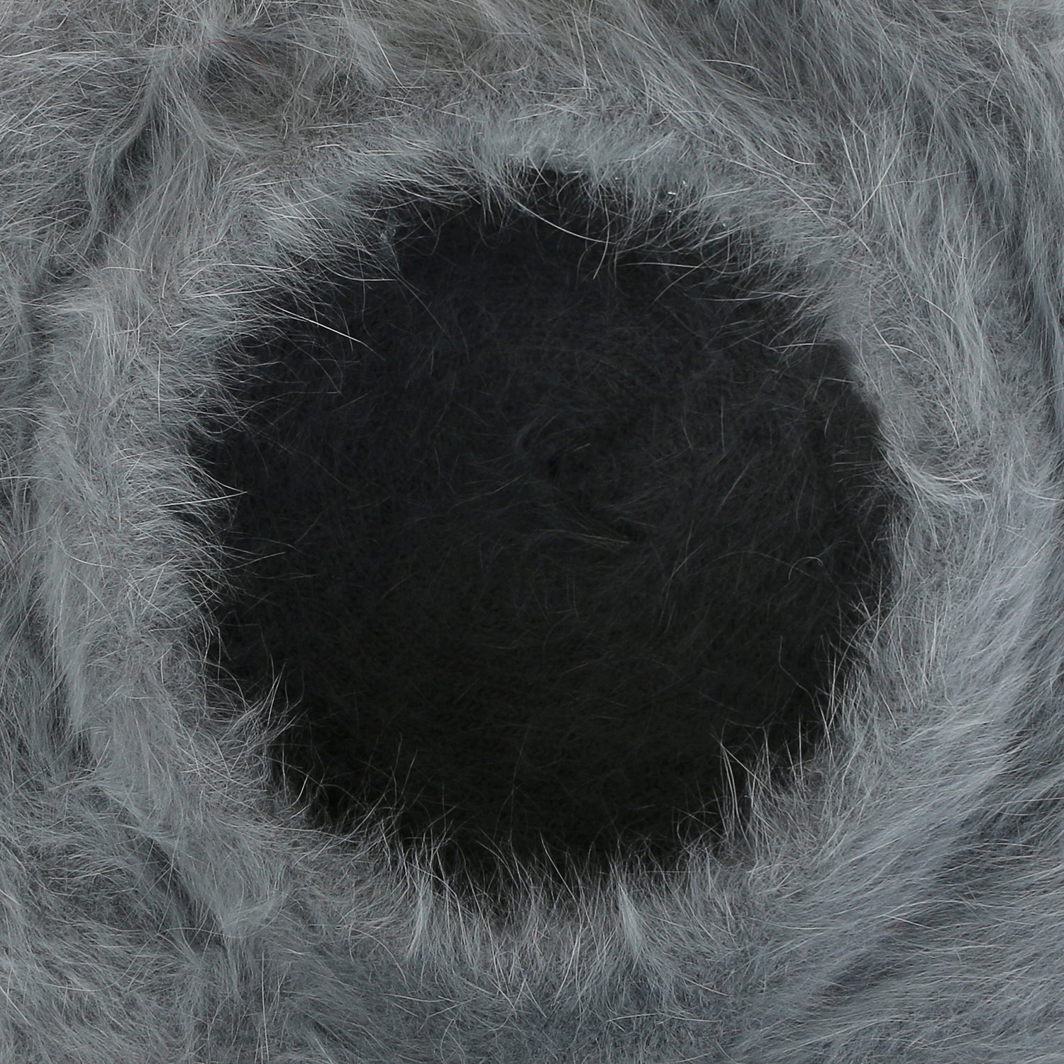 Solid Color Angora French Beret Furry Artist Flat Winter Hat