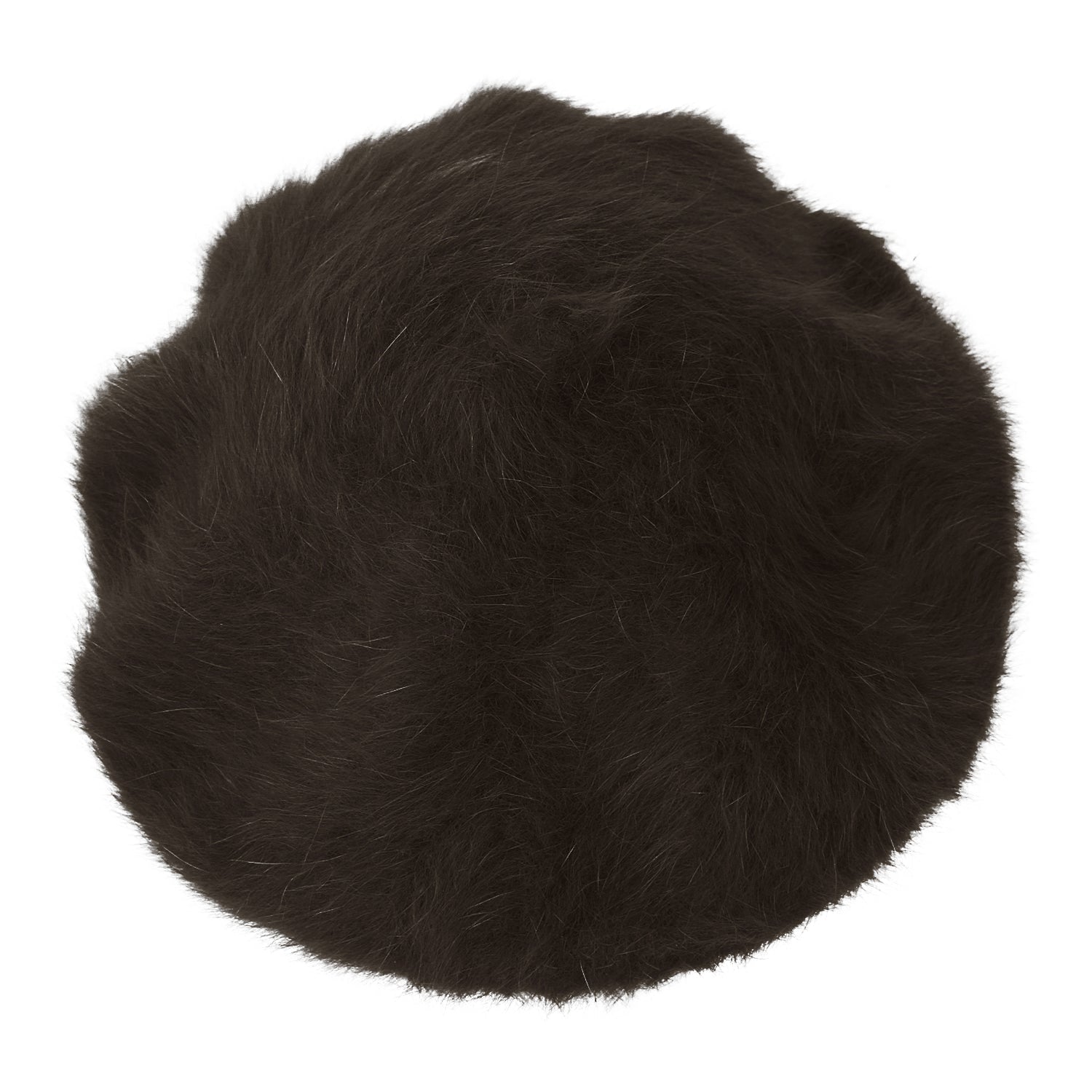Solid Color Angora French Beret Furry Artist Flat Winter Hat