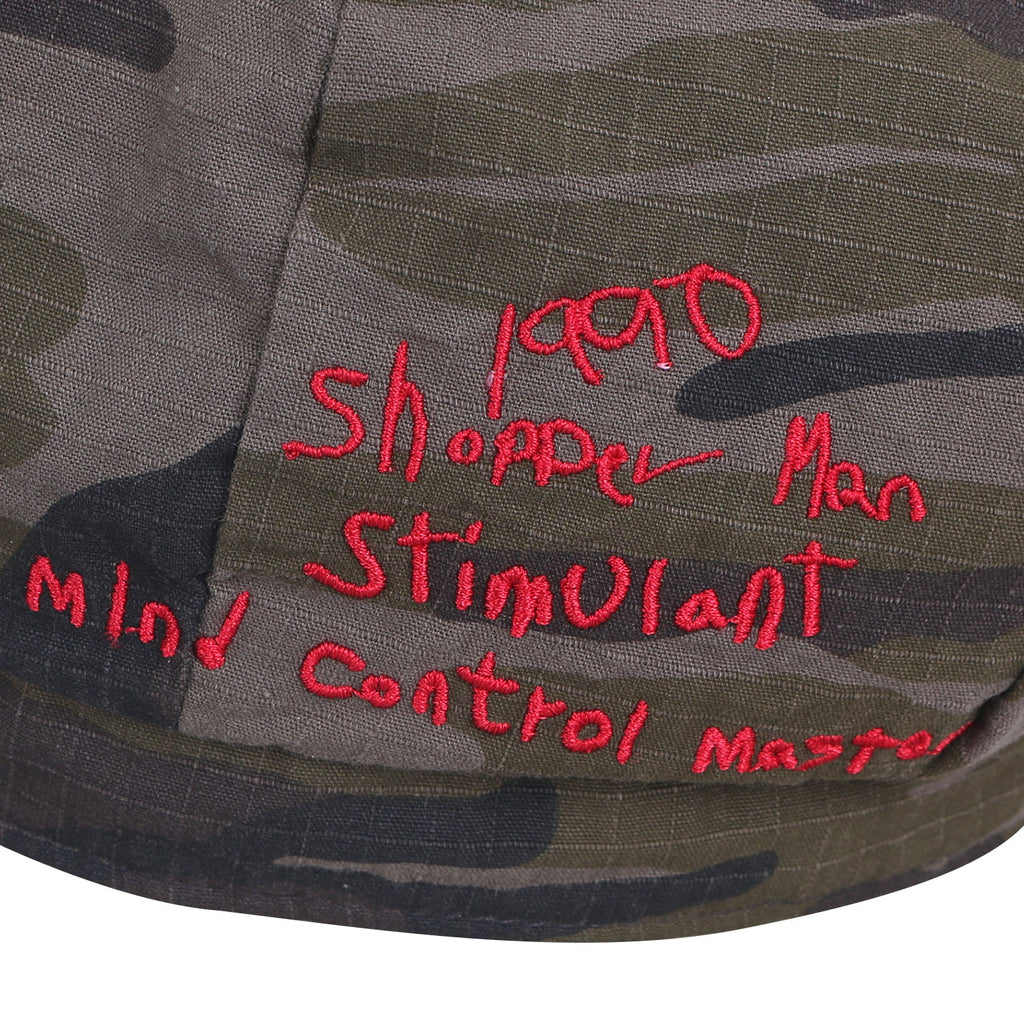 8-Panel Camouflage Cotton Newsboy Cabbie Cap Duck Bill Flat Hunting Hat