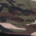 8-Panel Camouflage Cotton Newsboy Cabbie Cap Duck Bill Flat Hunting Hat