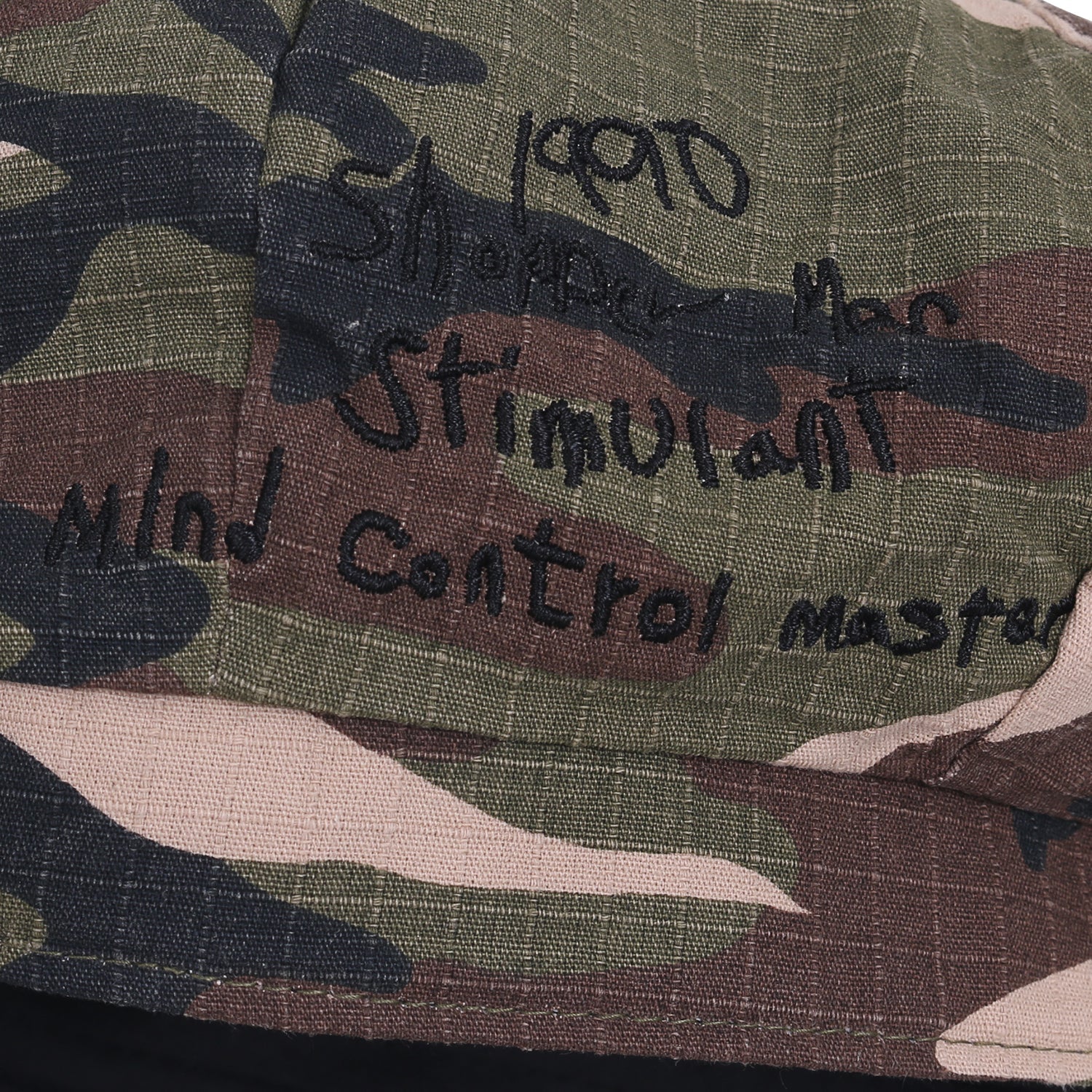 8-Panel Camouflage Cotton Newsboy Cabbie Cap Duck Bill Flat Hunting Hat