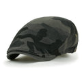 Camouflage Cotton Fitted Gatsby Newsboy Hat Cabbie Hunting Flat Cap