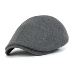 Basic Color Gatsby Newsboy Hat Flex Fit Cabbie Hunting Flat Cap