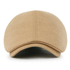 Basic Color Gatsby Newsboy Hat Flex Fit Cabbie Hunting Flat Cap