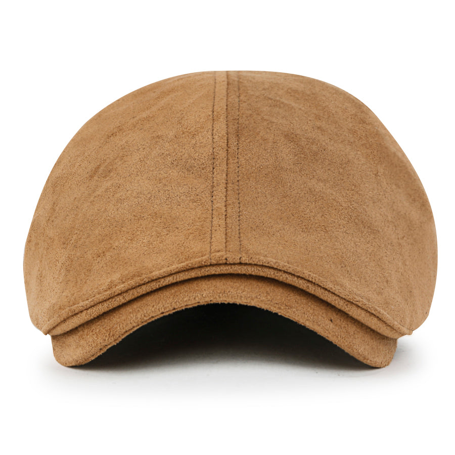 Basic Color Gatsby Newsboy Hat Flex Fit Cabbie Hunting Flat Cap