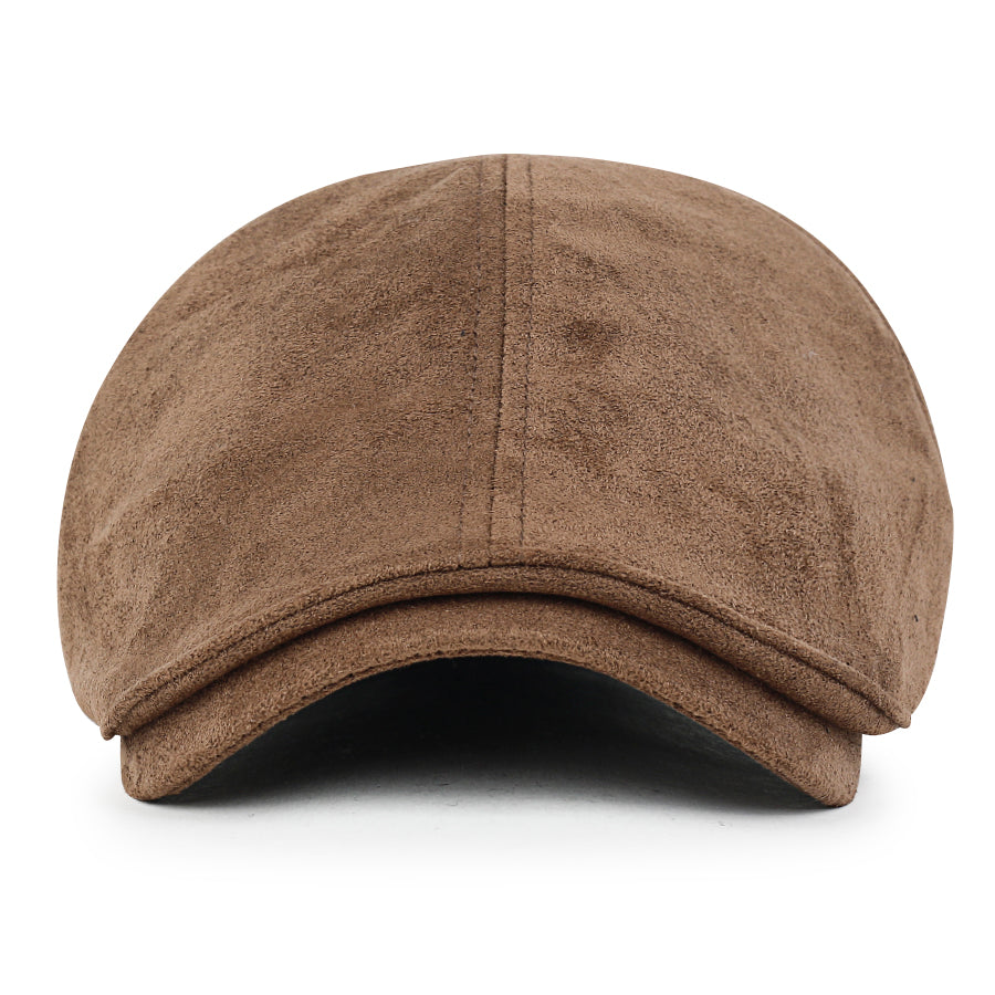 Basic Color Gatsby Newsboy Hat Flex Fit Cabbie Hunting Flat Cap