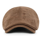 Basic Color Gatsby Newsboy Hat Flex Fit Cabbie Hunting Flat Cap