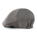 Basic Color Gatsby Newsboy Hat Flex Fit Cabbie Hunting Flat Cap