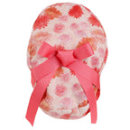 Satin Lined Cute Scrub Cap with Ponytail Ribbon